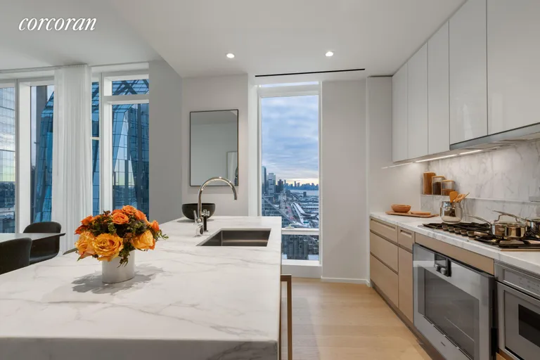 New York City Real Estate | View 30 Riverside Boulevard, 28G | Kitchen | View 7
