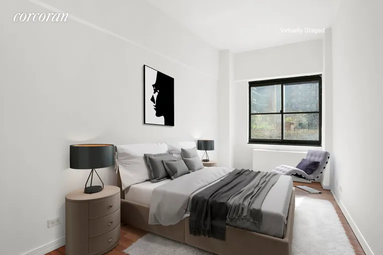 New York City Real Estate | View 377 Rector Place, 1D | Bedroom | View 3