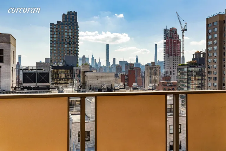 New York City Real Estate | View 301 East 87th Street, 24F | City views and balcony for al fresc | View 4