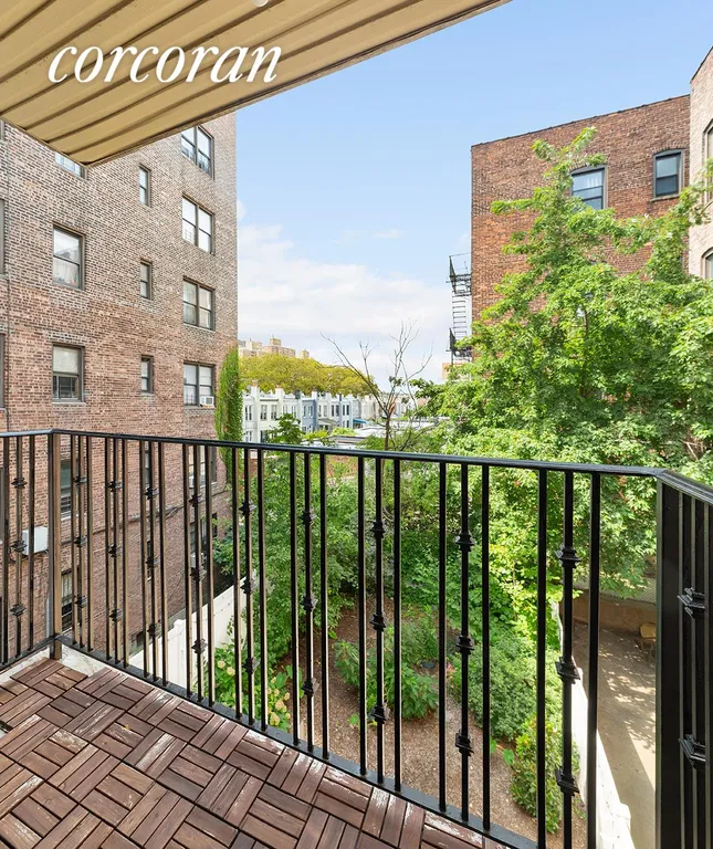 New York City Real Estate | View 260 Rogers Avenue, 3A | Balcony | View 8