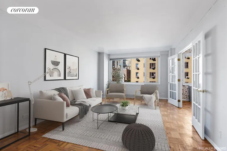 New York City Real Estate | View 301 East 22Nd Street, 7F | 2 Beds, 1 Bath | View 1