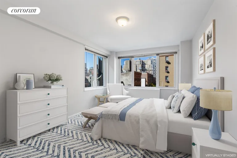 New York City Real Estate | View 301 East 22Nd Street, 7F | Primary bedroom | View 3