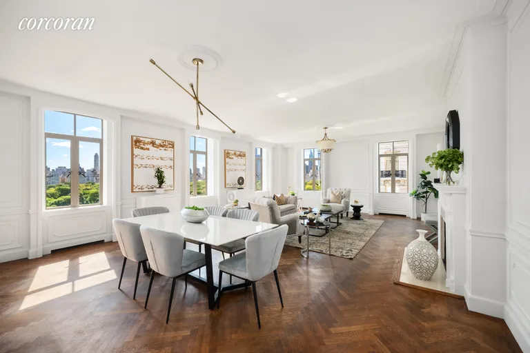 New York City Real Estate | View 145 CENTRAL Park West, 11C | Living Room | View 2