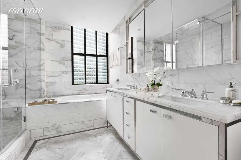 New York City Real Estate | View 100 Barclay Street, 20B | Bathroom | View 9