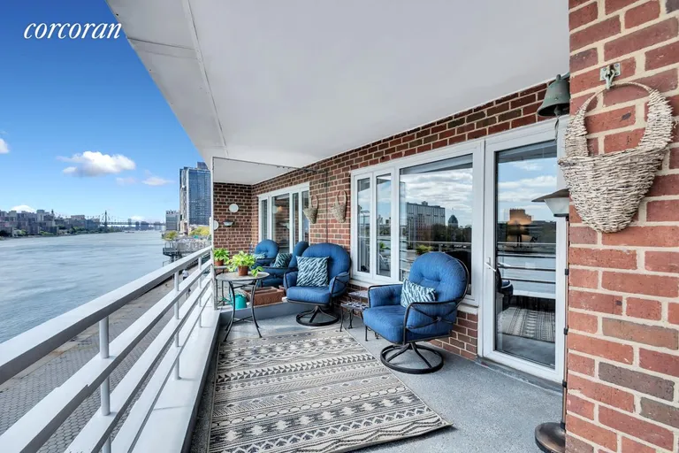 New York City Real Estate | View 1 Gracie Terrace, 3C | Balcony | View 11