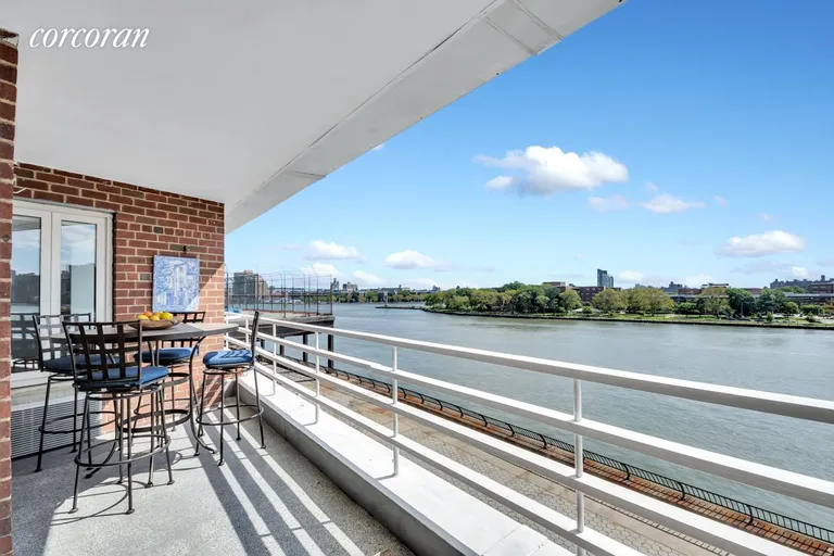New York City Real Estate | View 1 Gracie Terrace, 3C | Balcony | View 12