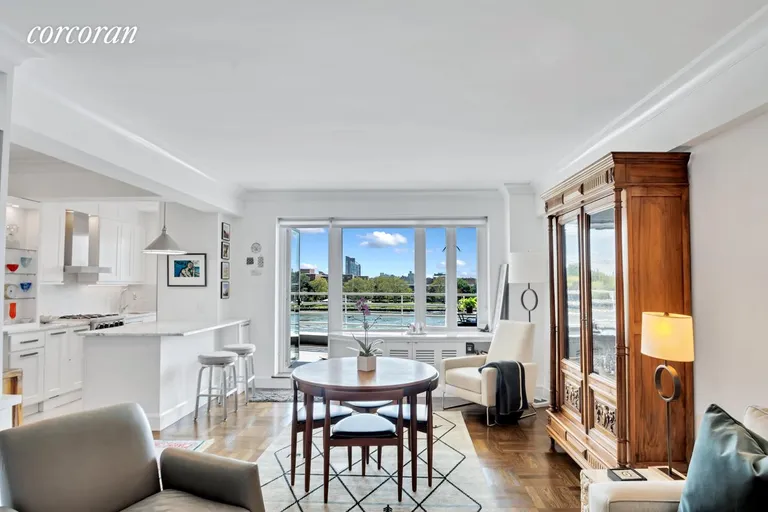 New York City Real Estate | View 1 Gracie Terrace, 3C | Dining Area | View 3