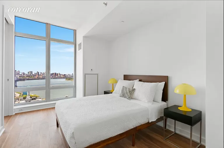 New York City Real Estate | View 2 Northside Piers, 27D | Bedroom | View 4