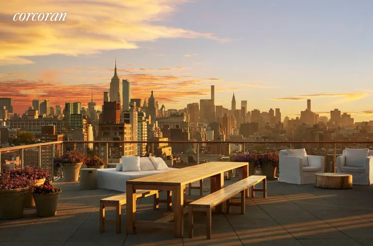 New York City Real Estate | View 215 Chrystie Street, 26WEST | Roof Deck | View 16