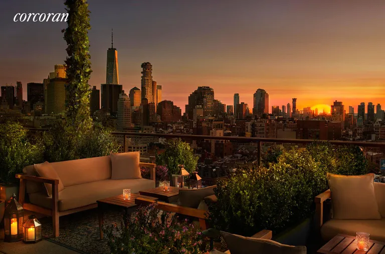 New York City Real Estate | View 215 Chrystie Street, 26WEST | Roof Deck | View 17