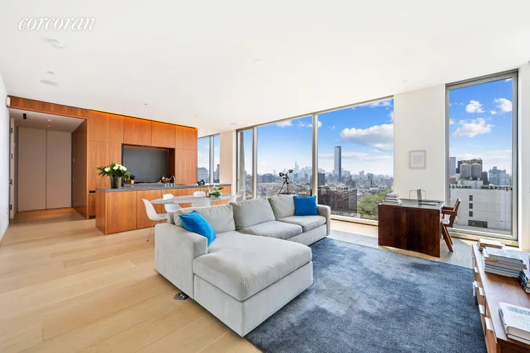 New York City Real Estate | View 215 Chrystie Street, 26WEST | Living Room | View 6