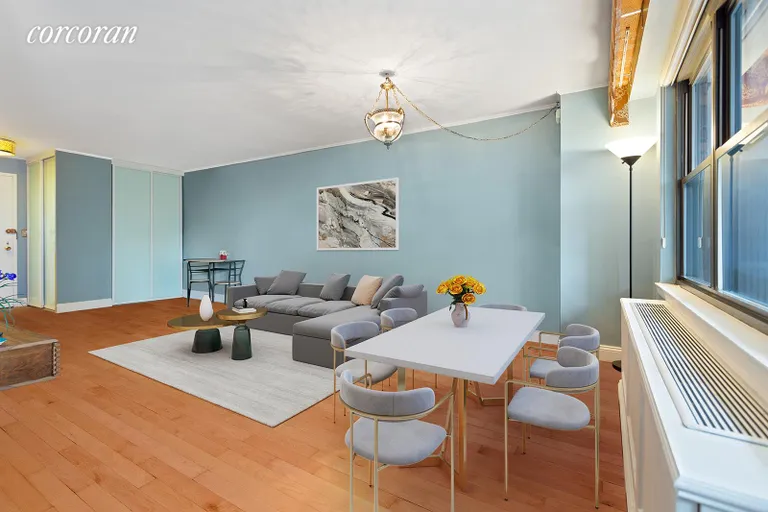 New York City Real Estate | View 345 East 81st Street, 11D | Living Room | View 2