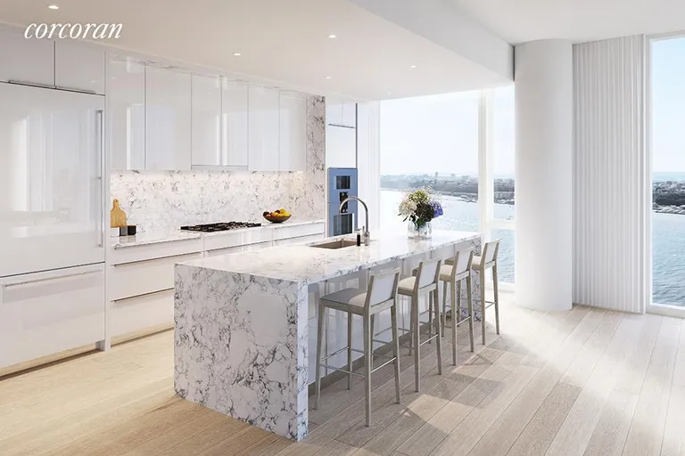 New York City Real Estate | View 10 Riverside Boulevard, 36B | Kitchen | View 5