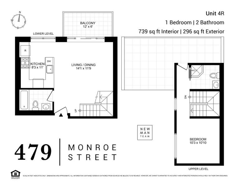 479 Monroe Street, 4R | floorplan | View 7