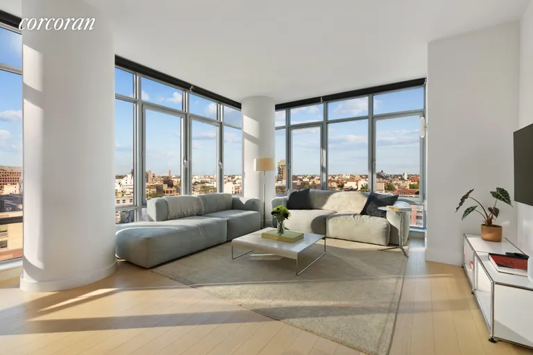 New York City Real Estate | View 1 NORTHSIDE PIERS, 11G | 3 Beds, 2 Baths | View 1