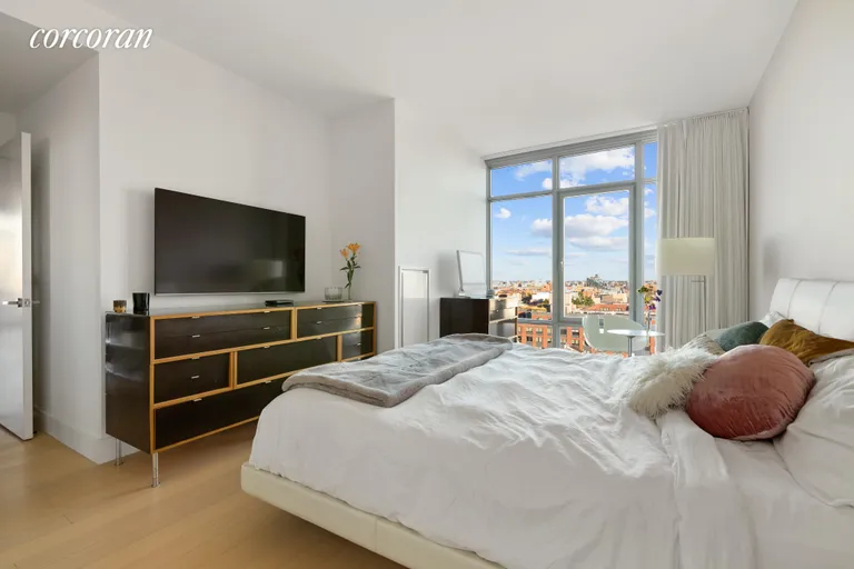 New York City Real Estate | View 1 NORTHSIDE PIERS, 11G | Bedroom | View 4