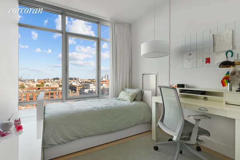 New York City Real Estate | View 1 NORTHSIDE PIERS, 11G | Bedroom | View 6