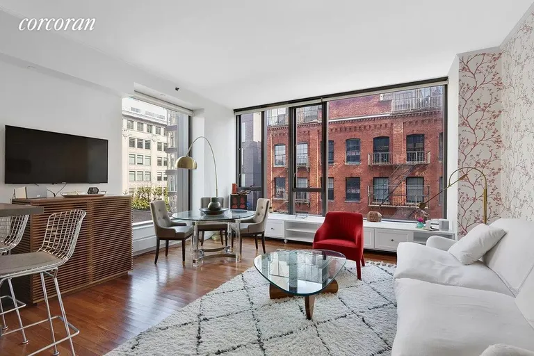 New York City Real Estate | View 505 Greenwich Street, 7E | 2 Beds, 2 Baths | View 1