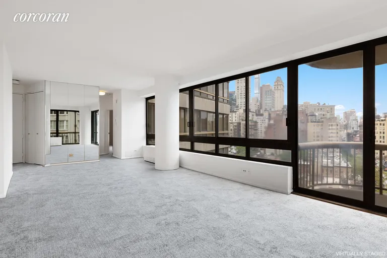 New York City Real Estate | View 167 East 61st Street, 14D | Living Room | View 2