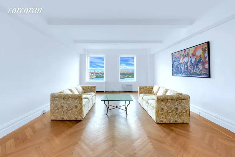 New York City Real Estate | View 340 Riverside Drive, 12A | Living Room | View 2
