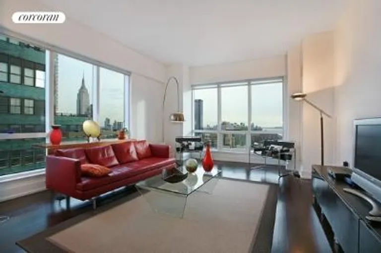 New York City Real Estate | View 350 West 42Nd Street, 41E | 1 Bed, 1 Bath | View 1