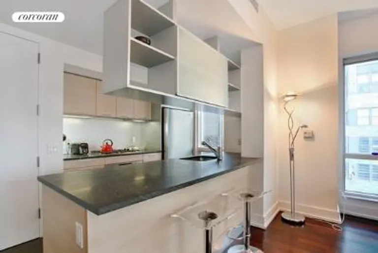 New York City Real Estate | View 350 West 42Nd Street, 41E | Kitchen | View 2