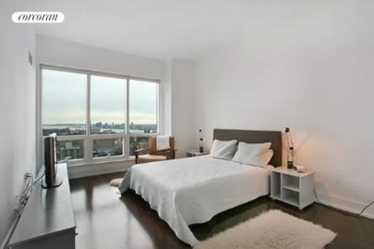 New York City Real Estate | View 350 West 42Nd Street, 41E | Master Bedroom | View 3