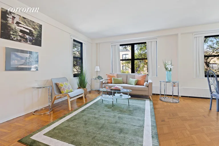 New York City Real Estate | View 165 Clinton Avenue, 3F | 2 Beds, 1 Bath | View 1