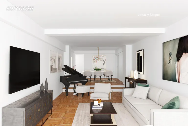 New York City Real Estate | View 15 West 84th Street, 5C | Living Room | View 3