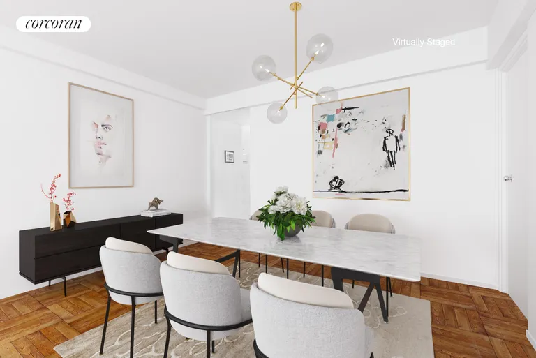 New York City Real Estate | View 15 West 84th Street, 5C | Dining Room | View 5