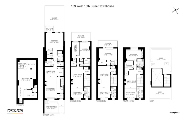 159 West 13th Street | floorplan | View 14