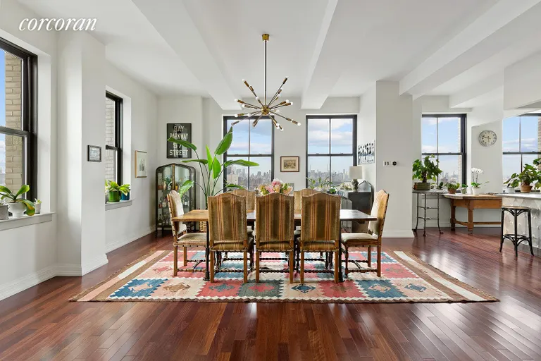 New York City Real Estate | View 1 Hanson Place, 28A | Dining Area | View 3