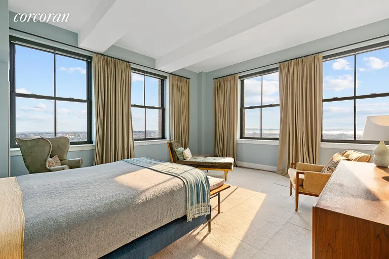 New York City Real Estate | View 1 Hanson Place, 28A | Primary Bedroom | View 7