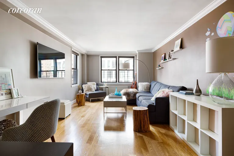 New York City Real Estate | View 201 East 21st Street, 14D | Living Room | View 2