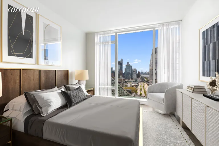 New York City Real Estate | View 30 Riverside Boulevard, 32G | Primary Bedroom | View 4