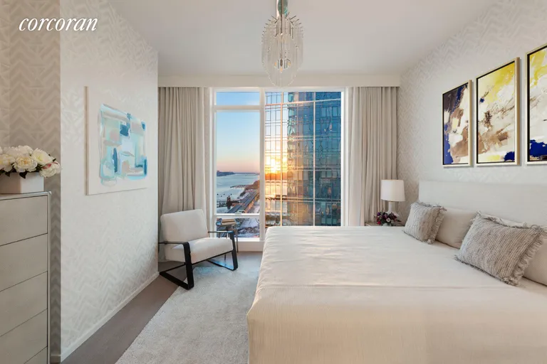 New York City Real Estate | View 30 Riverside Boulevard, 26B | Master Bedroom | View 5