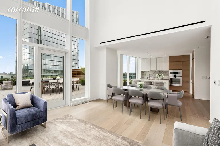 New York City Real Estate | View 30 Riverside Boulevard, 24G | Living Room | View 4
