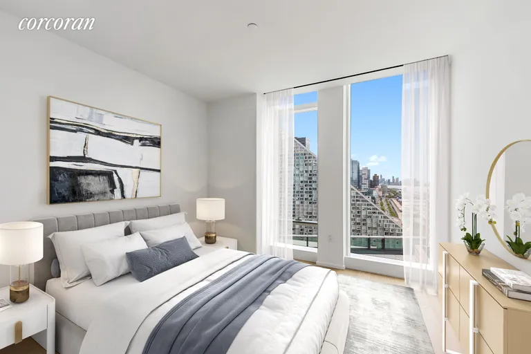 New York City Real Estate | View 30 Riverside Boulevard, 24G | Primary Bedroom | View 6