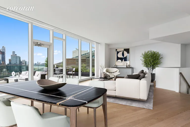 New York City Real Estate | View 30 Riverside Boulevard, 37E | Living Room | View 3