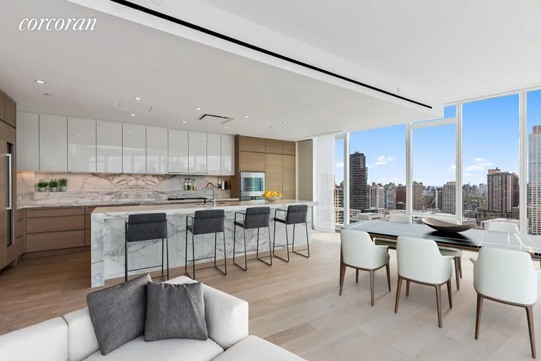 New York City Real Estate | View 30 Riverside Boulevard, 37E | Kitchen | View 5