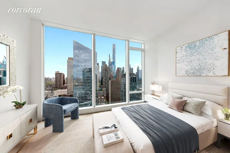 New York City Real Estate | View 30 Riverside Boulevard, 37E | Primary Bedroom | View 7