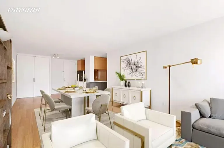 New York City Real Estate | View 201 West 72nd Street, 8C | Dining Area | View 2