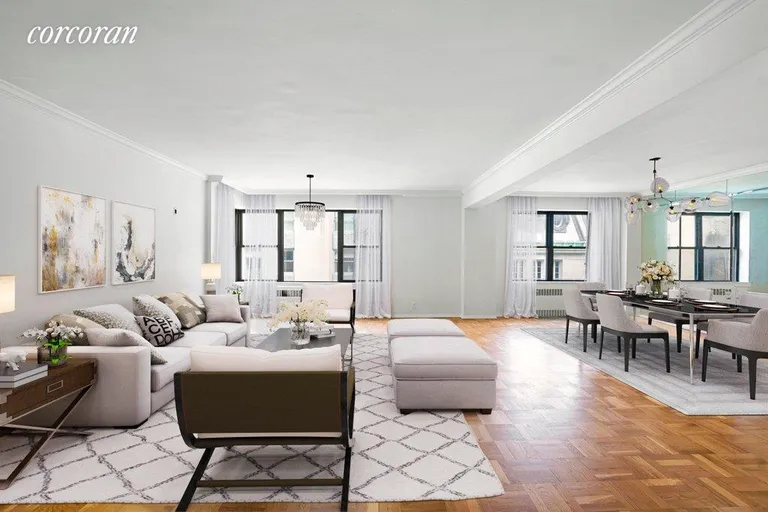 New York City Real Estate | View 1025 Fifth Avenue, 7CN | 2 Beds, 2 Baths | View 1
