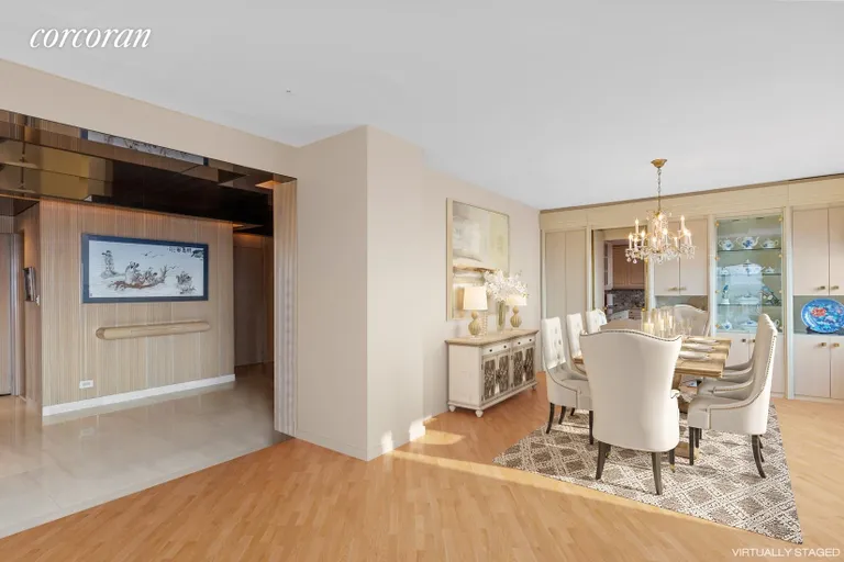 New York City Real Estate | View 303 East 57th Street, 34A | Dining Bay/ Foyer | View 4