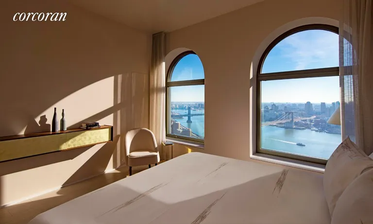 New York City Real Estate | View 130 William Street, 55B | Bedroom | View 5