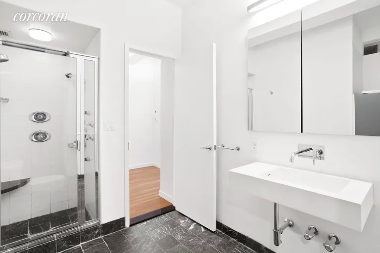 New York City Real Estate | View 380 West 12th Street, 4G | Bathroom | View 6
