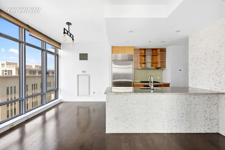 New York City Real Estate | View 1 NORTHSIDE PIERS, 9E | Kitchen | View 2
