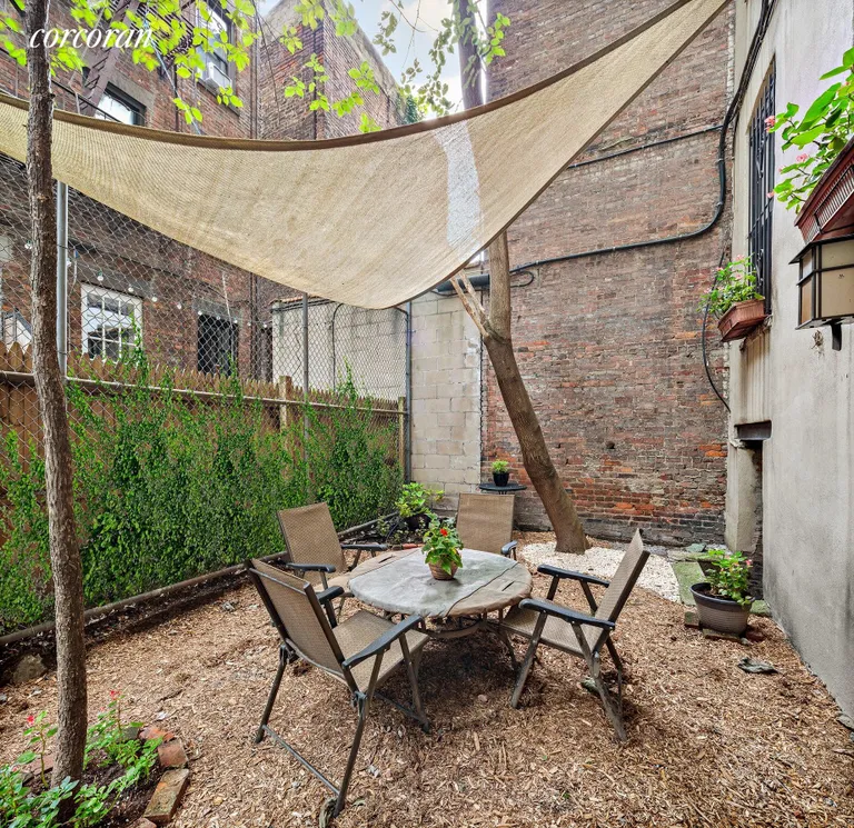 New York City Real Estate | View 303 East 8th Street, GARDEN | Private Garden | View 10