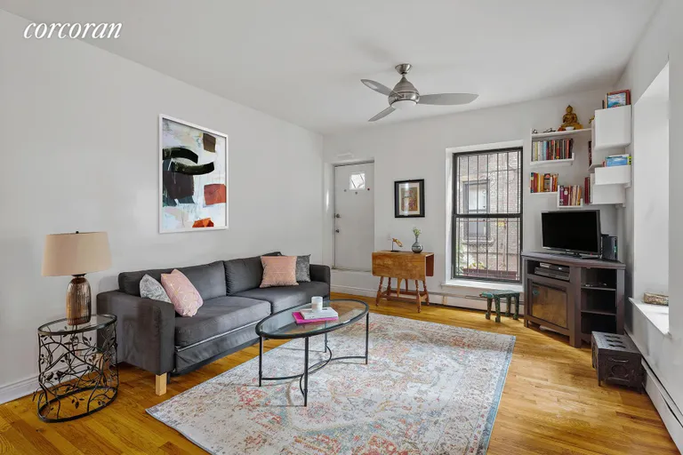 New York City Real Estate | View 303 East 8th Street, GARDEN | Living Room | View 2