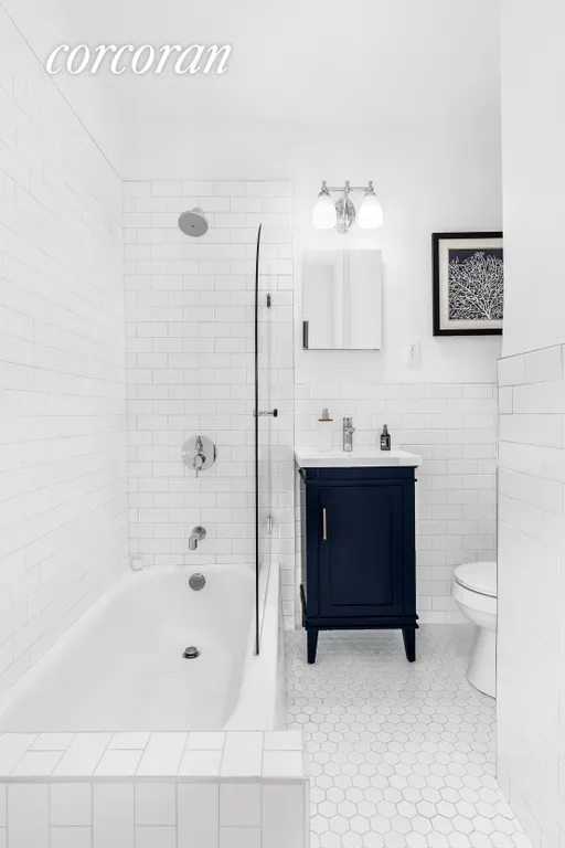 New York City Real Estate | View 315 East 12th Street, A | Windowed Bathroom | View 6
